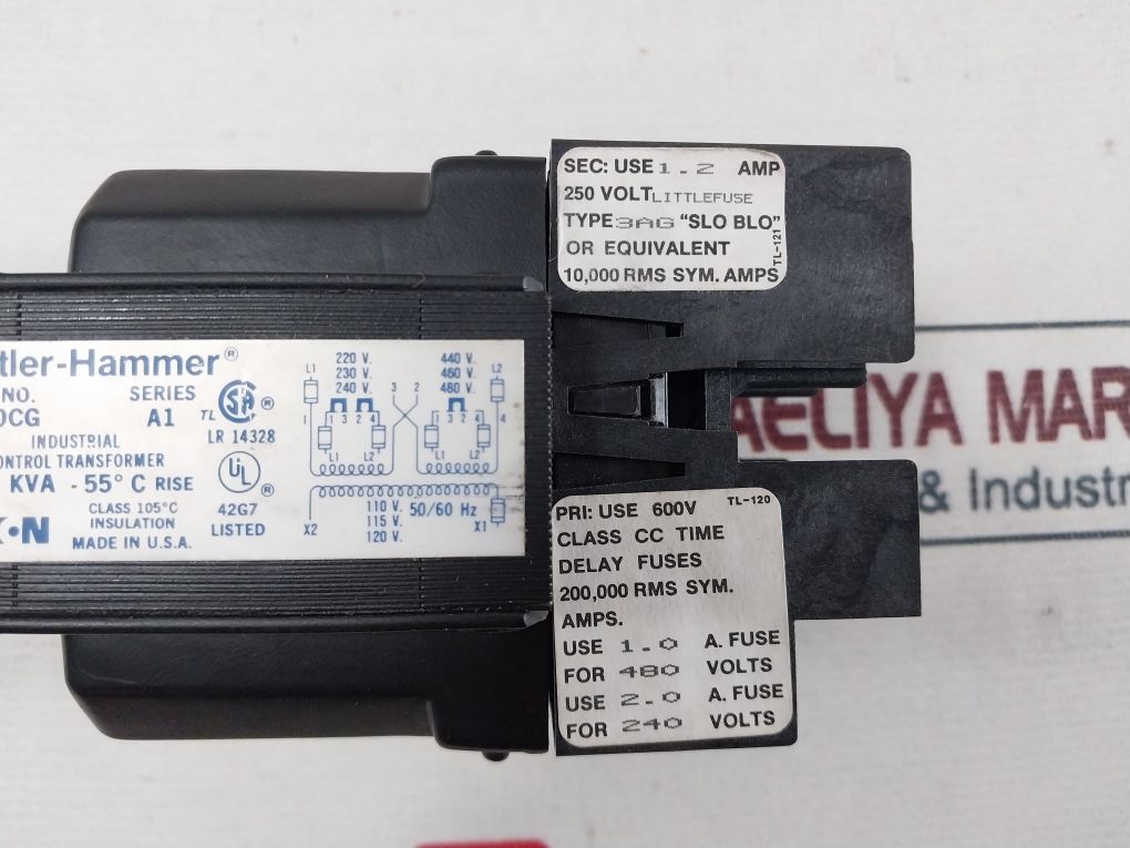 Cutler-hammer C340Cg Industrial Control Transformer