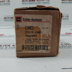 Cutler-hammer C340Cg Industrial Control Transformer