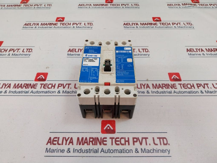Cutler-hammer Ehd3040L 3 Poles Circuit Breaker 40 Amps
