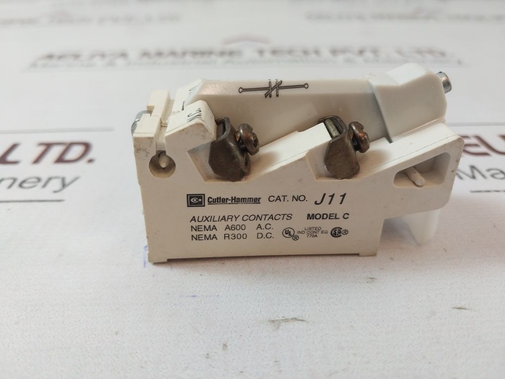 Cutler-hammer J11 Auxiliary Contact Model C