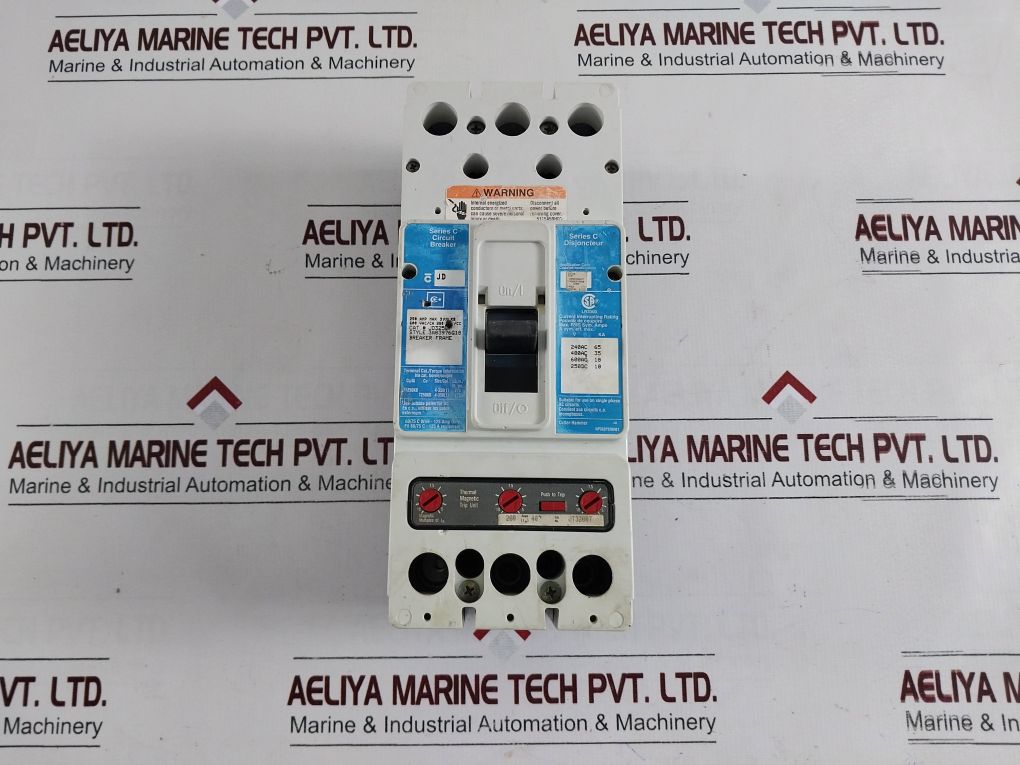Cutler-hammer Jd3250F Circuit Breaker 3A83976G18