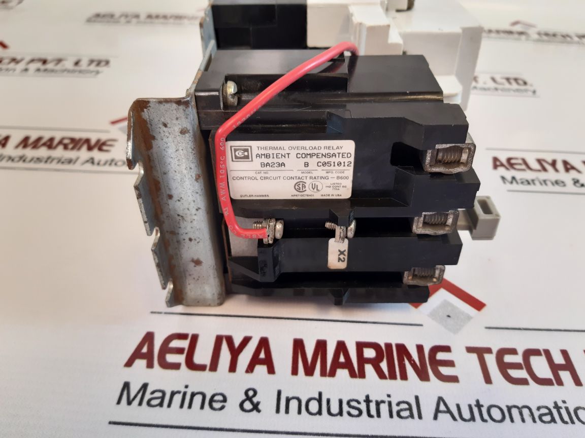 Cutler Hammer A200M2Cac Motor Control Starter
