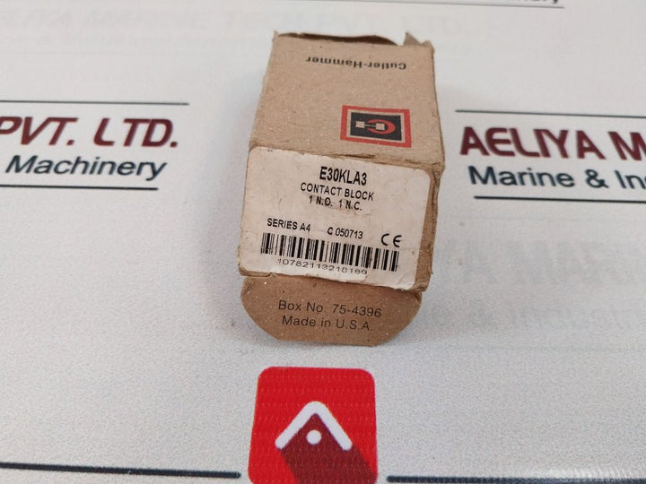 Cutler Hammer E30Kla3 Contact Block