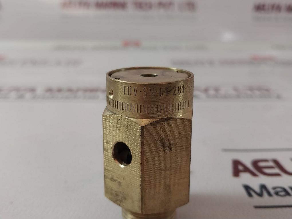 Lot Of 2X Cuzn39Pb3F44 Safety Valve Nut 33.0797.0000