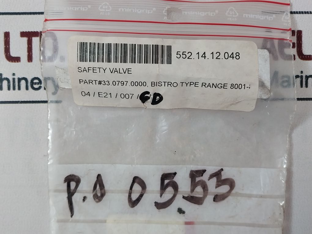 Lot Of 2X Cuzn39Pb3F44 Safety Valve Nut 33.0797.0000