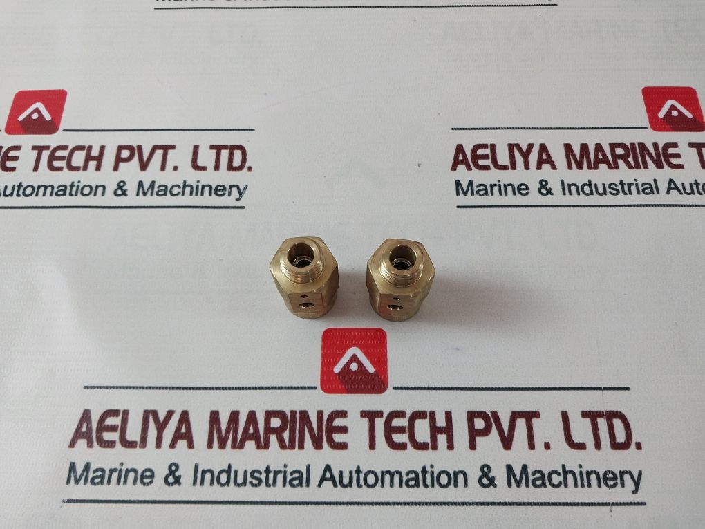 Lot Of 2X Cuzn39Pb3F44 Safety Valve Nut 33.0797.0000