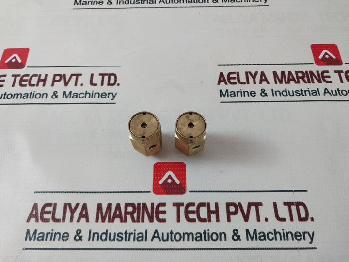 Lot Of 2X Cuzn39Pb3F44 Safety Valve Nut 33.0797.0000