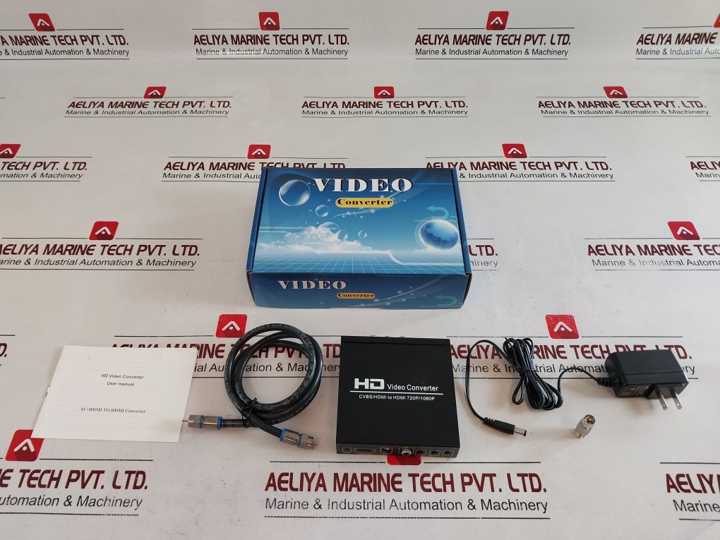 Cvbs/Hdmi To Hdmi 720P/1080P Hd Video Converter With Adapter