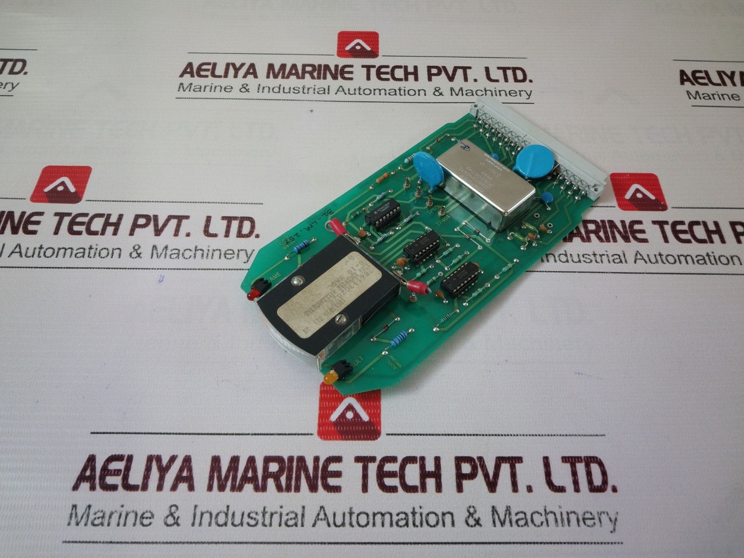 Alstom D-984-0721 Lamp And Meter Board