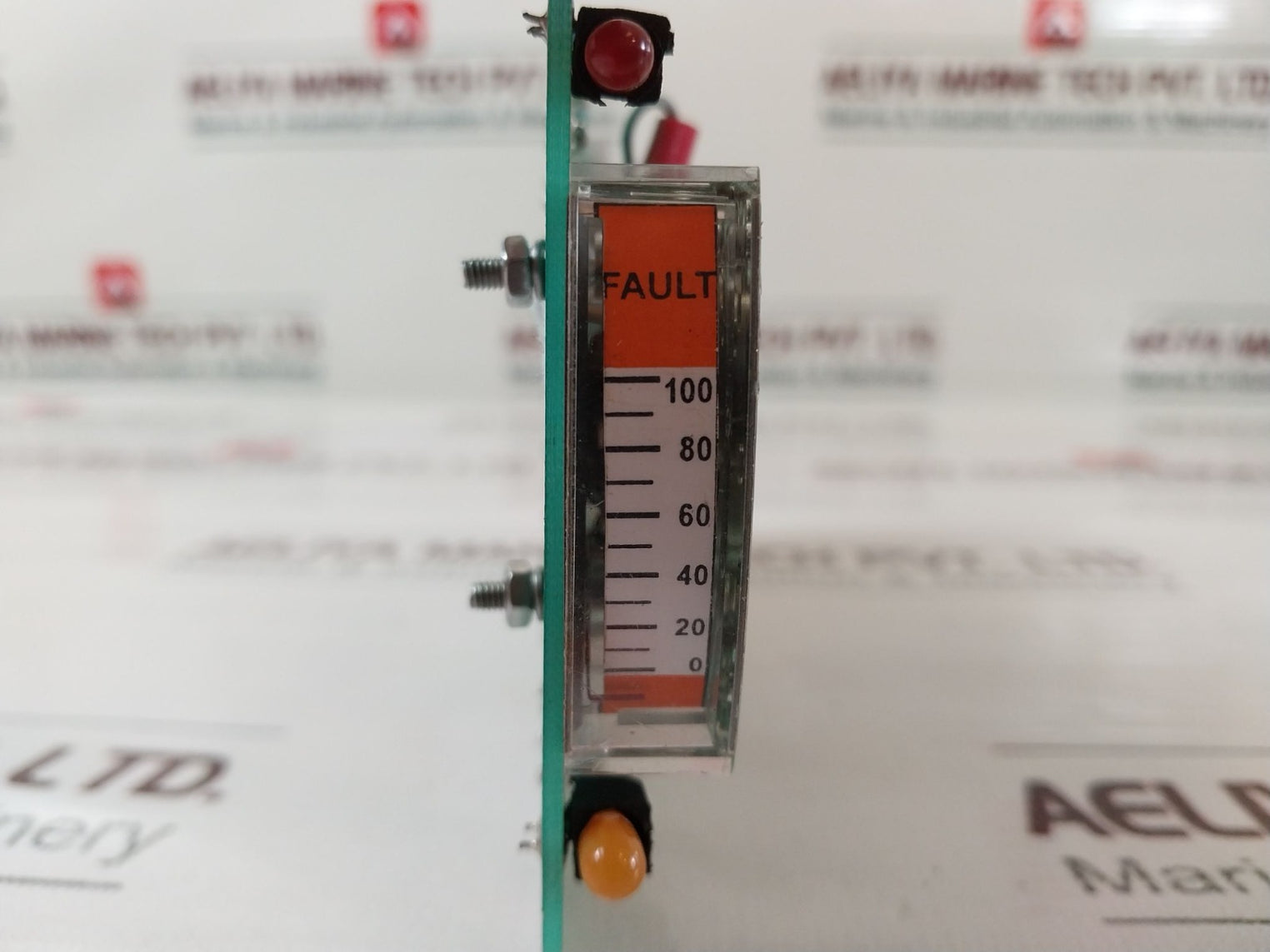 Alstom D-984-0721 Lamp And Meter Board