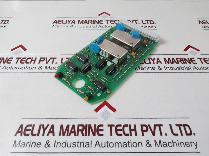 Alstom D-984 0584 2/4 Flame & Fault Alarm Board