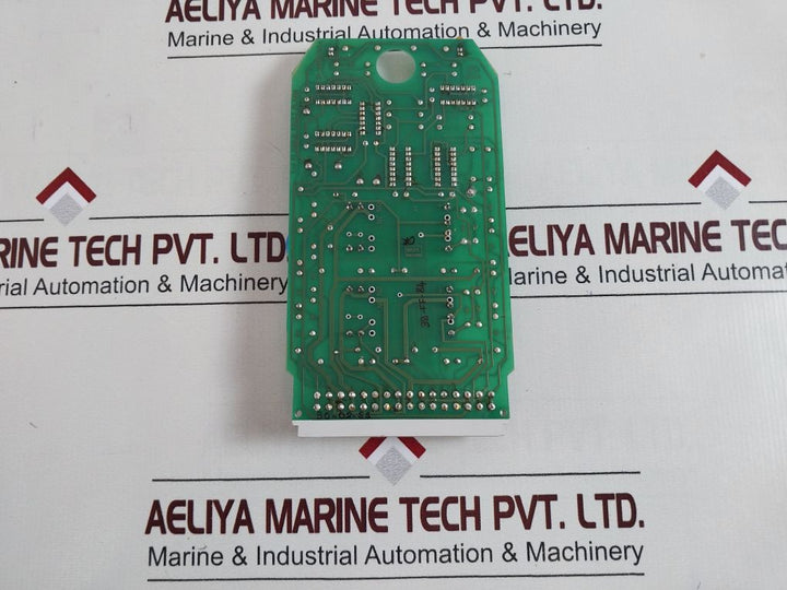 Alstom D-984 0584 Pcb 2/4 Flame & Fault Alarm Board