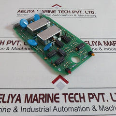 Alstom D-984 0584 Pcb 2/4 Flame & Fault Alarm Board