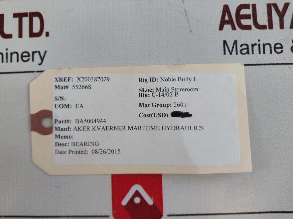 Lot of 4x D-glide Fc 5004944 Bearing