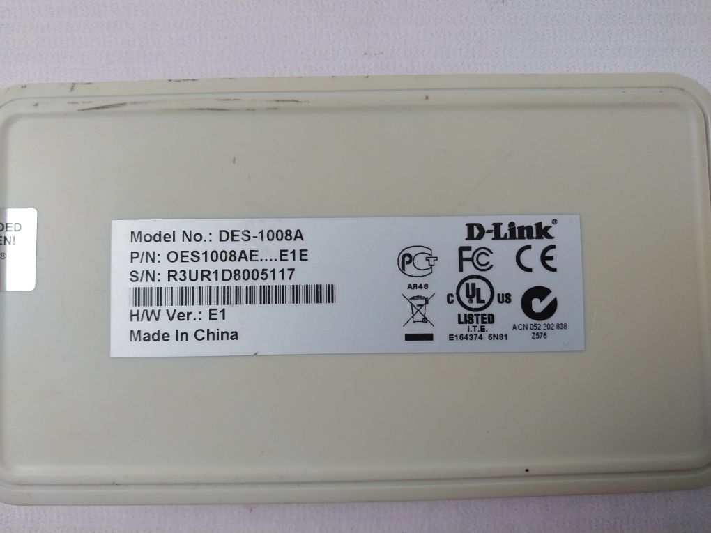 D-link Des-1008A Lan Switch Hub