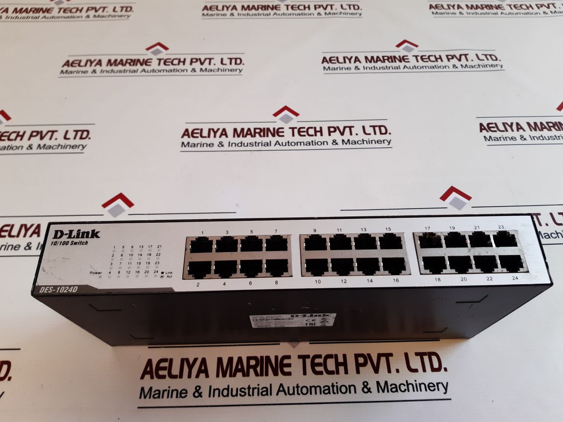 D-link Des-1024D 10/100 Ethernet Switch H/W Ver: F1