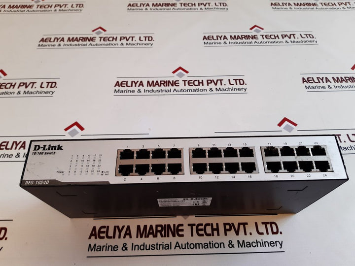 D-link Des-1024D 10/100 Ethernet Switch H/W Ver: F1