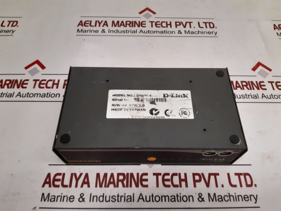 D-link Dkvm-4 4-port Kvm Switch Dc 9V 600Ma