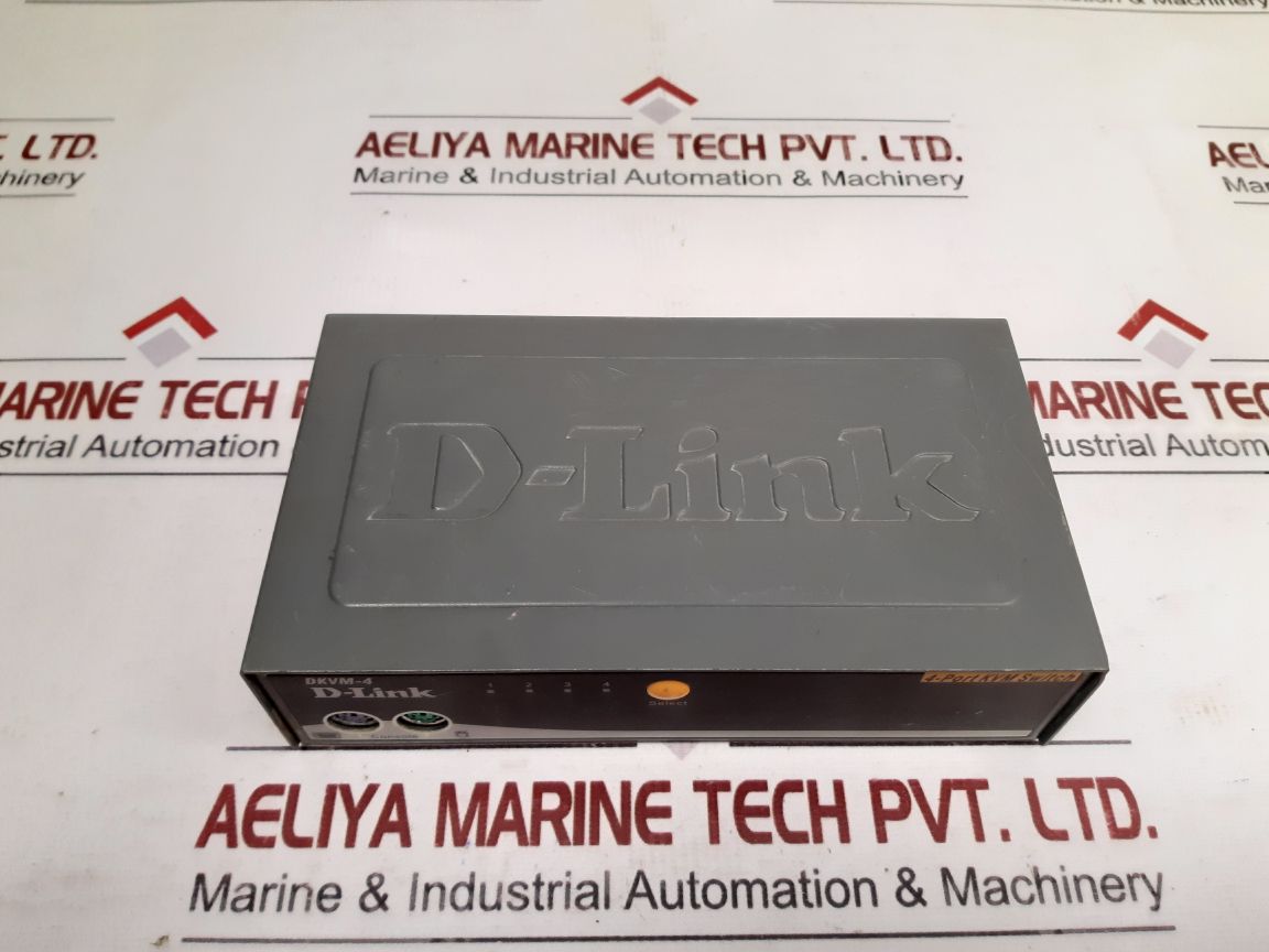 D-link Dkvm-4 4-port Kvm Switch Dc 9V 600Ma