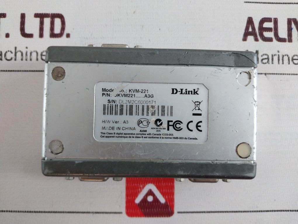 D-link Kvm-221 2-port External Kvm Switch - Dkvm221......A3G