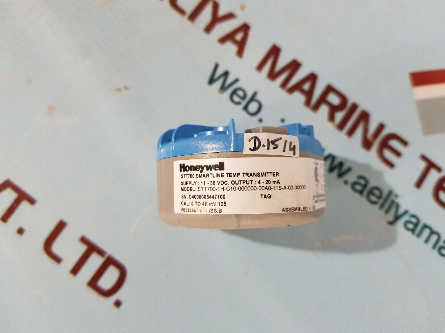Honeywell stt700 smartline temp transmitter stt700-1h-c10-000000-00a0-11s-a-00-00000 