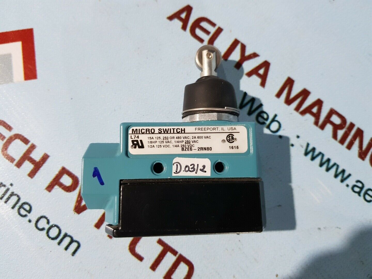 Honeywell bze6-2rn80 micro switch