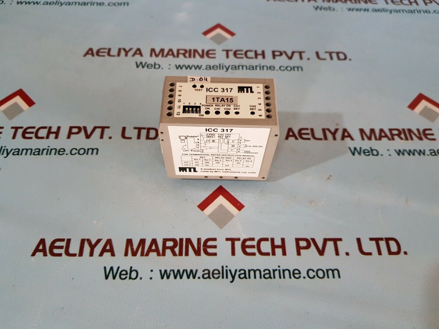 MTL Icc 317-t2-lfd general purpose trip amplifier