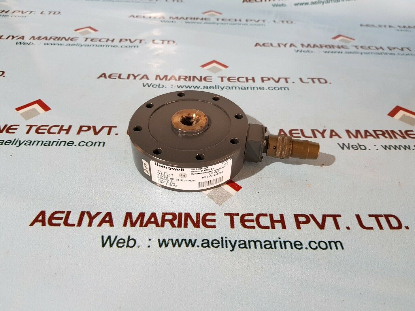 Honeywell 3173-2k sensing and control range 2000 lbs