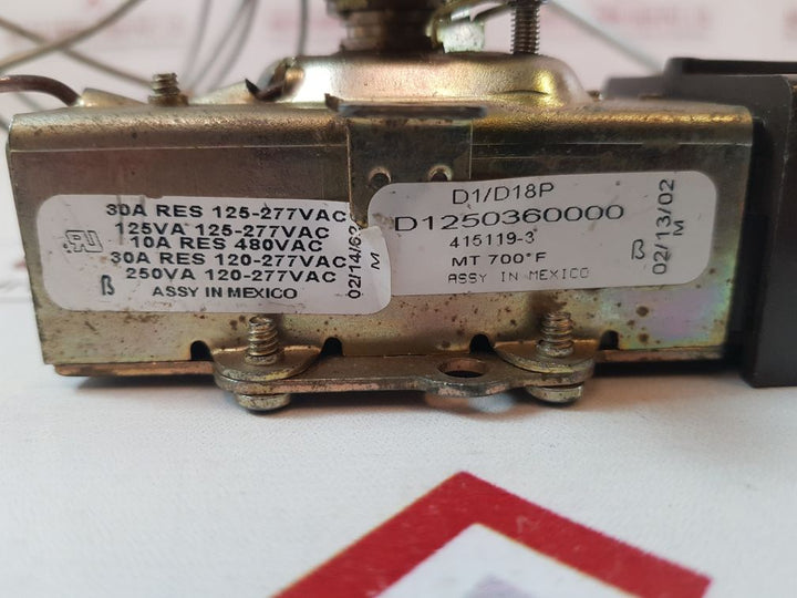 D1250360000 Thermostat 415119-3
