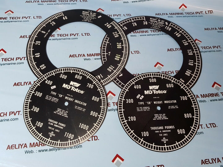Nov md totco type eb weight indicator ind 16