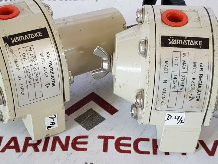 Yamatake kz03-2a air regulator
