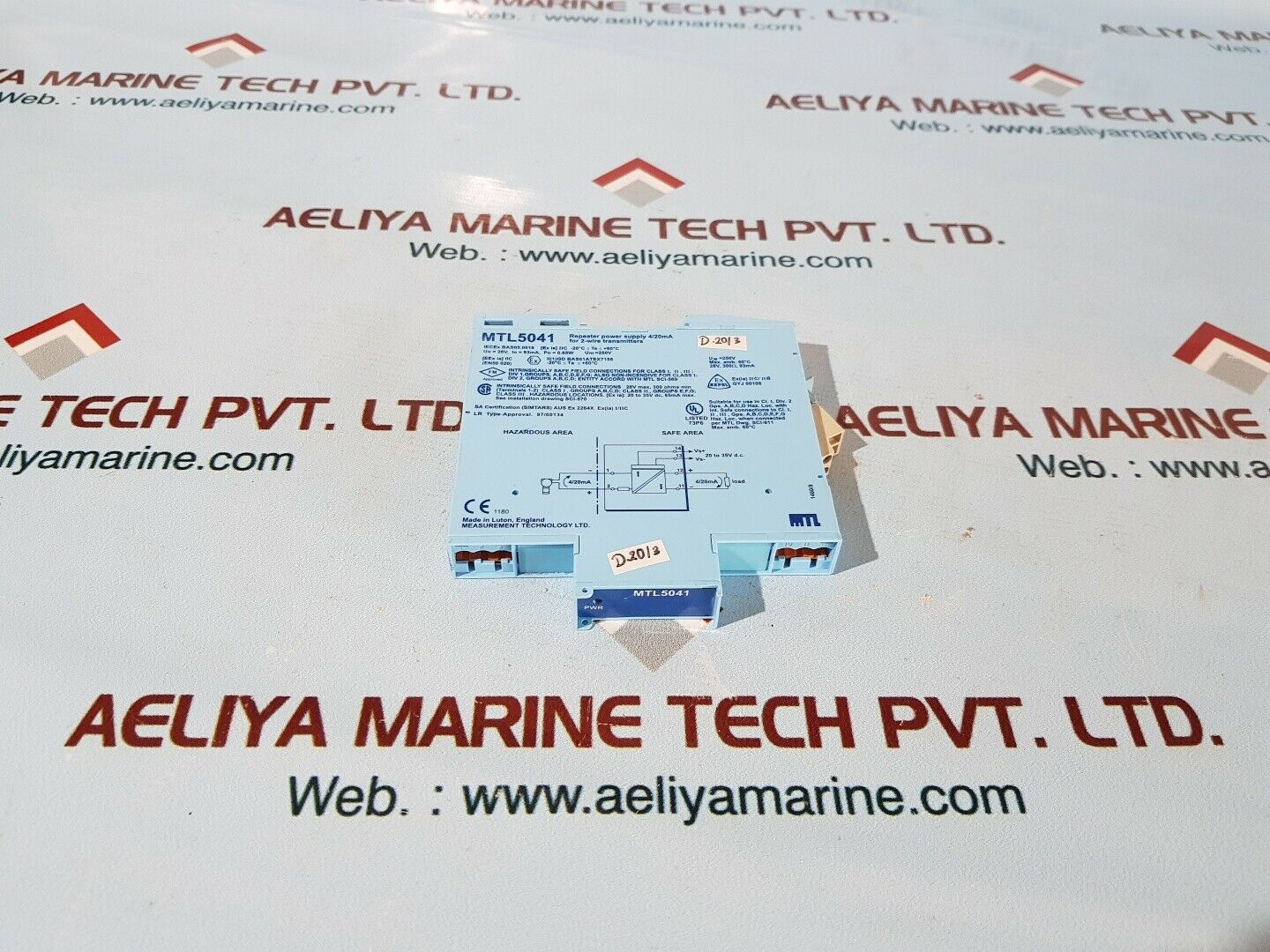 Mtl5041 repeater power supply 4/20ma for 2-wire transmitters