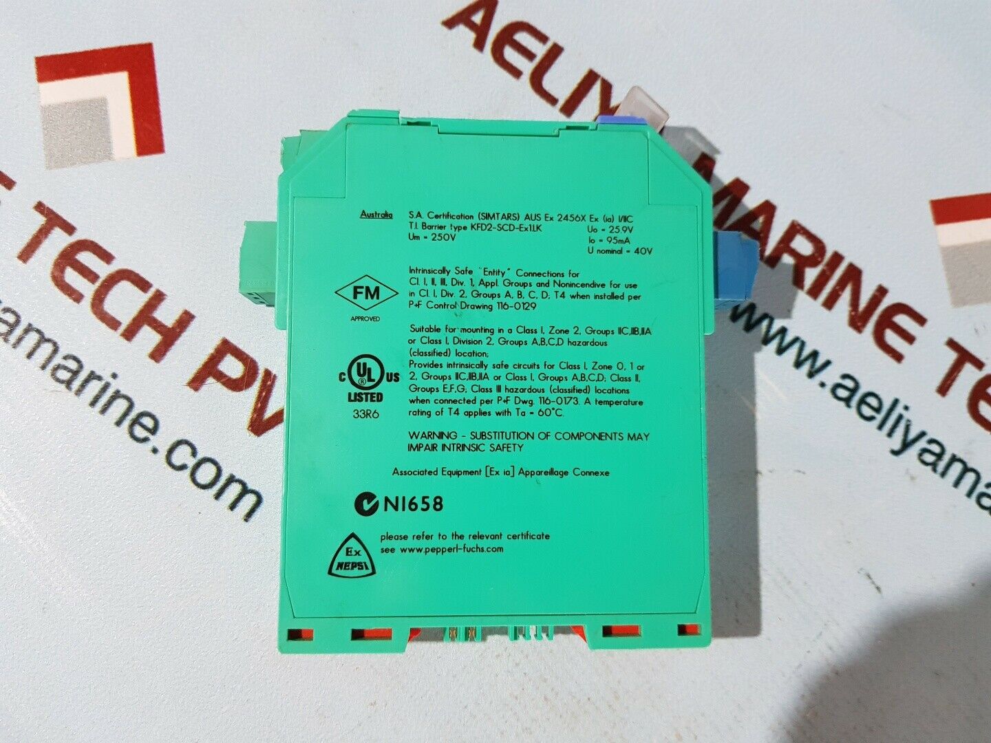 Pepperl+fuchs kfd2-scd-ex1.lk transformer isolated driver 122033