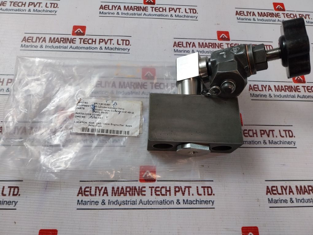 D27450 Indicator Valve Complete Valv.0110.001