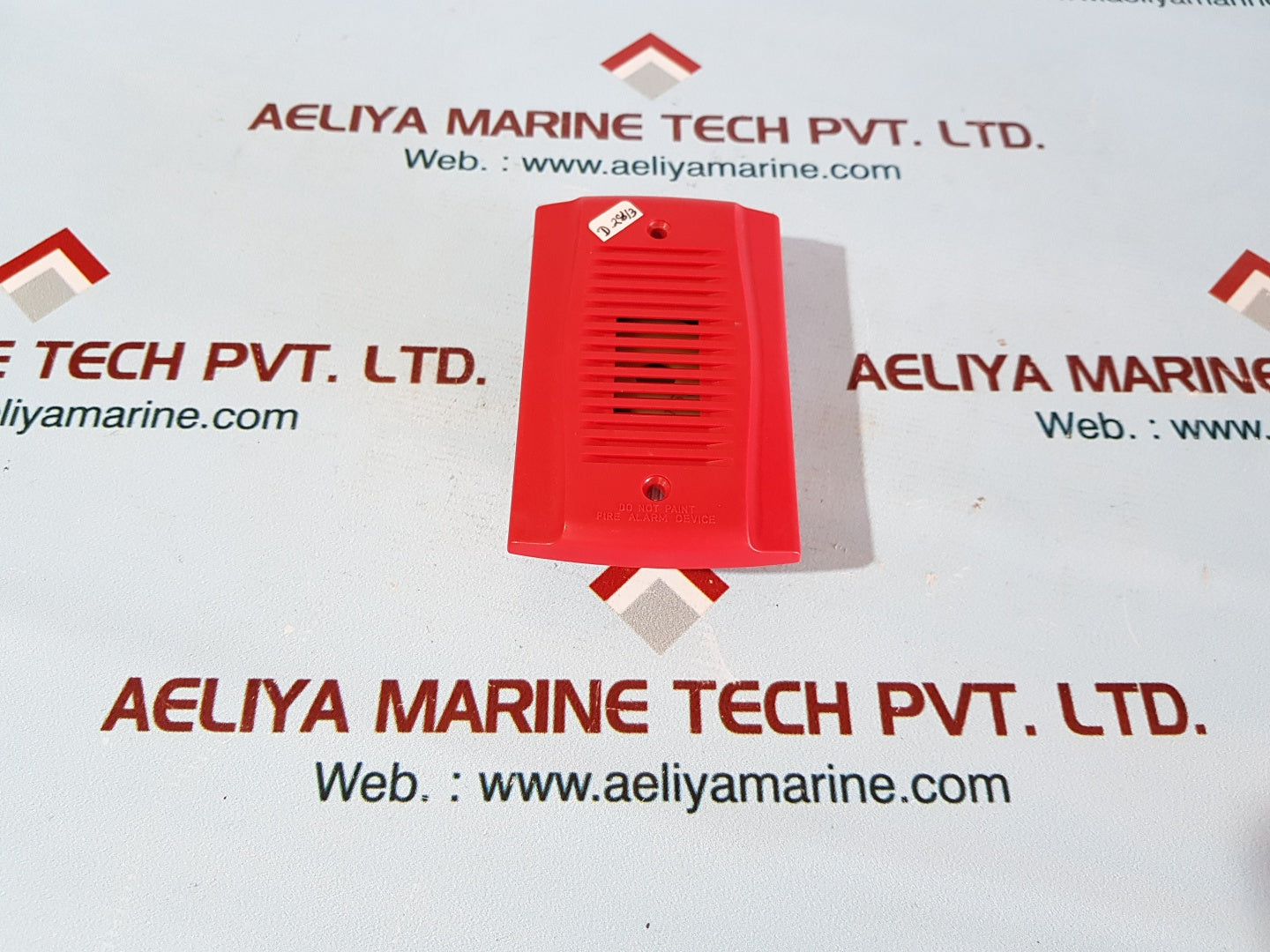 system sensor mhr alarm siren red mini horn