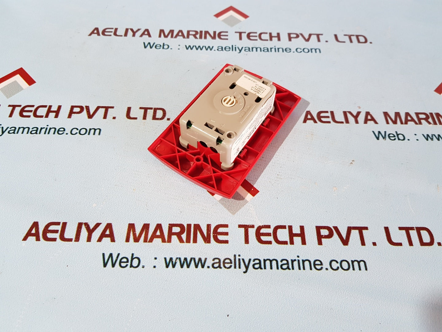 system sensor mhr alarm siren red mini horn