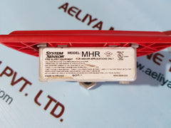 system sensor mhr alarm siren red mini horn