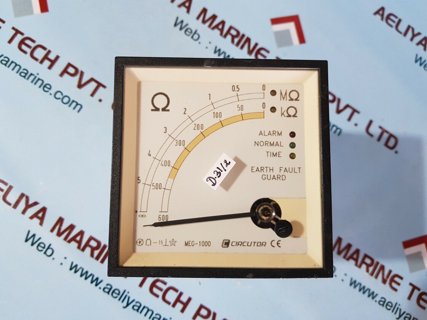 Circutor meg-1000 ohmmeter