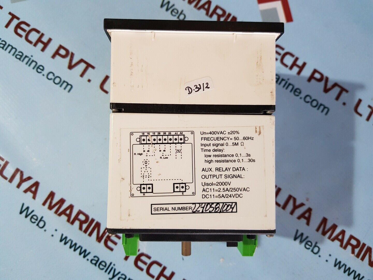 Circutor meg-1000 ohmmeter