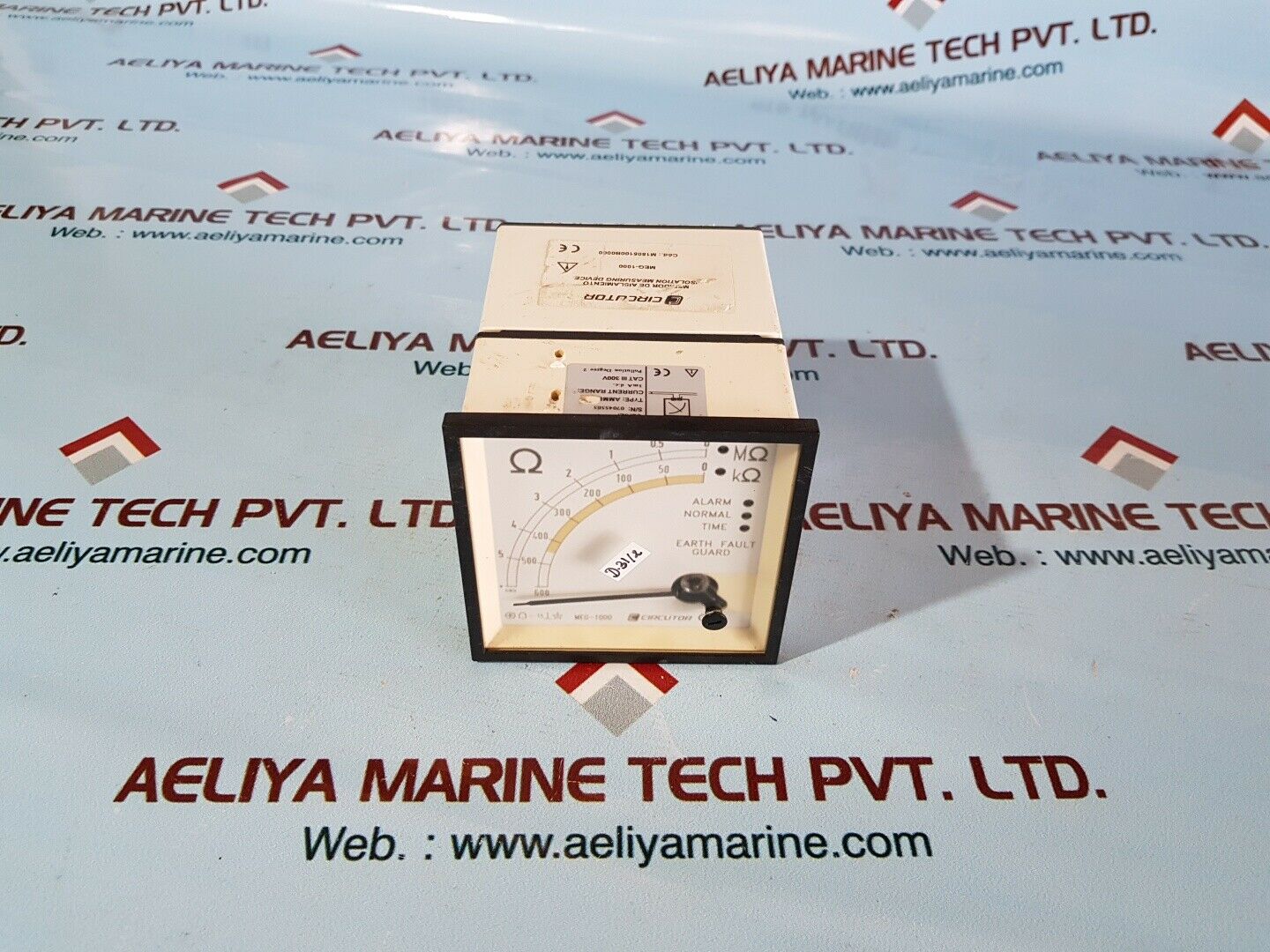 Circutor meg-1000 ohmmeter