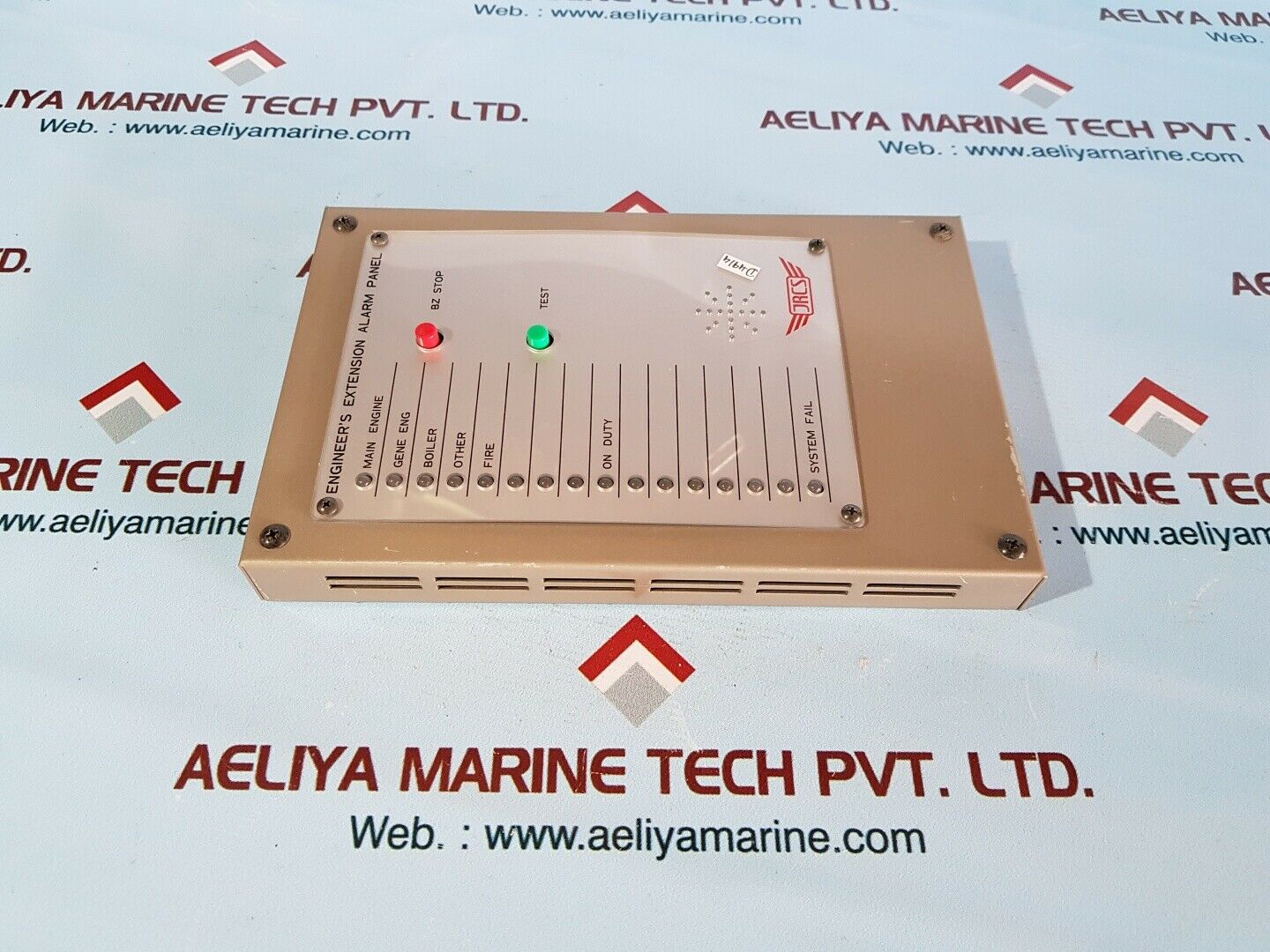 Jrcs ext-200 engineer's extension alarm panel