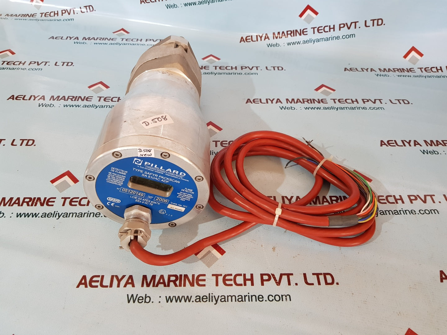 Pillard safyr packscan sa 510ac adf flame detector