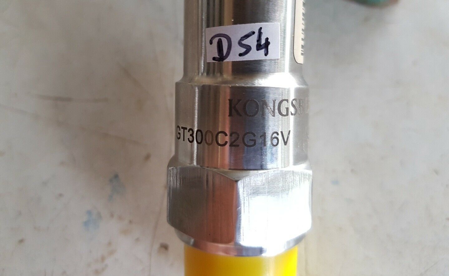Kongsberg gt300c2g16v pressure transmitter