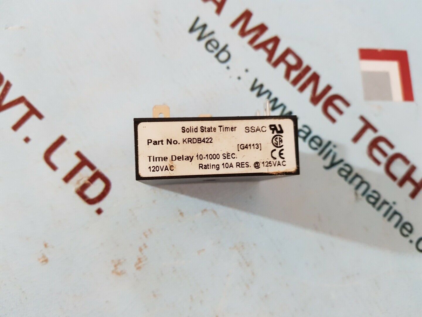 Ssac Krdb422 solid-state timer 10-1000sec