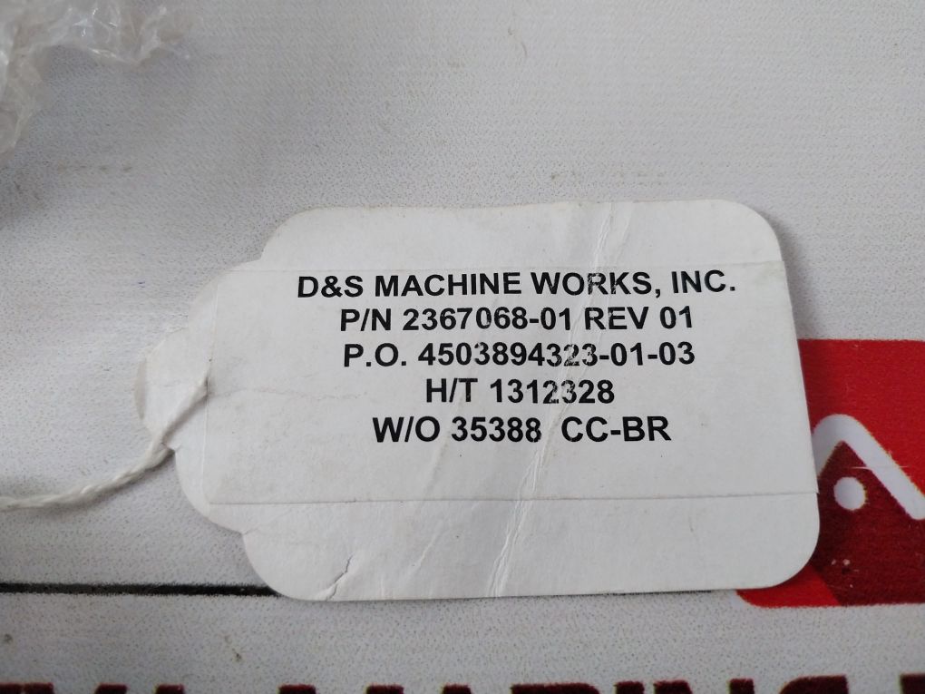 D&S Machine 2367068-01 Wear Ram Lh 18-3/4 In Cdvs Ii Evo B Pad