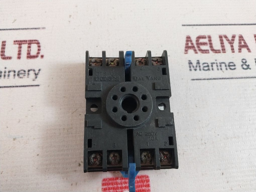 Dae Yang Dts-01 Timer Relay Socket Ac 250V – Aeliya Marine Tech