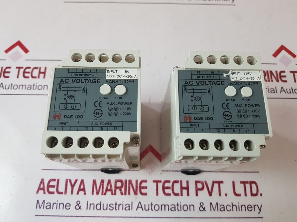 Daejoo Dt-1V-s1Aa Ac Voltage Transducer
