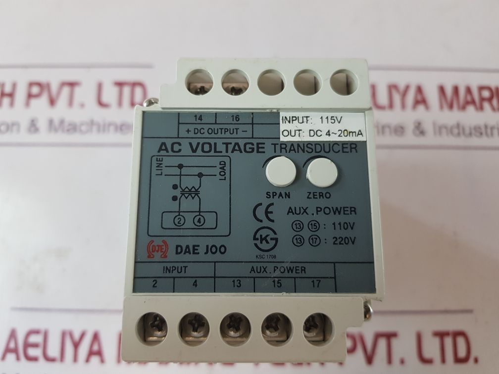 Daejoo Dt-1V-s1Aa Ac Voltage Transducer