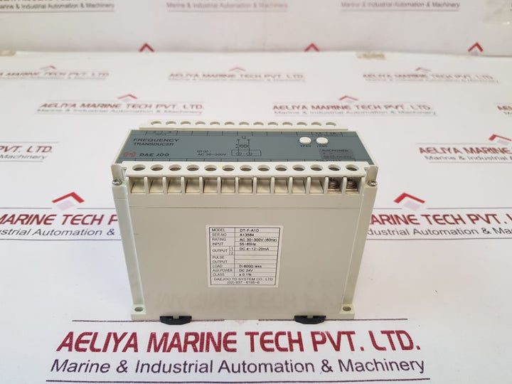 Daejoo Td Dt-f-a1D Frequency Transducer