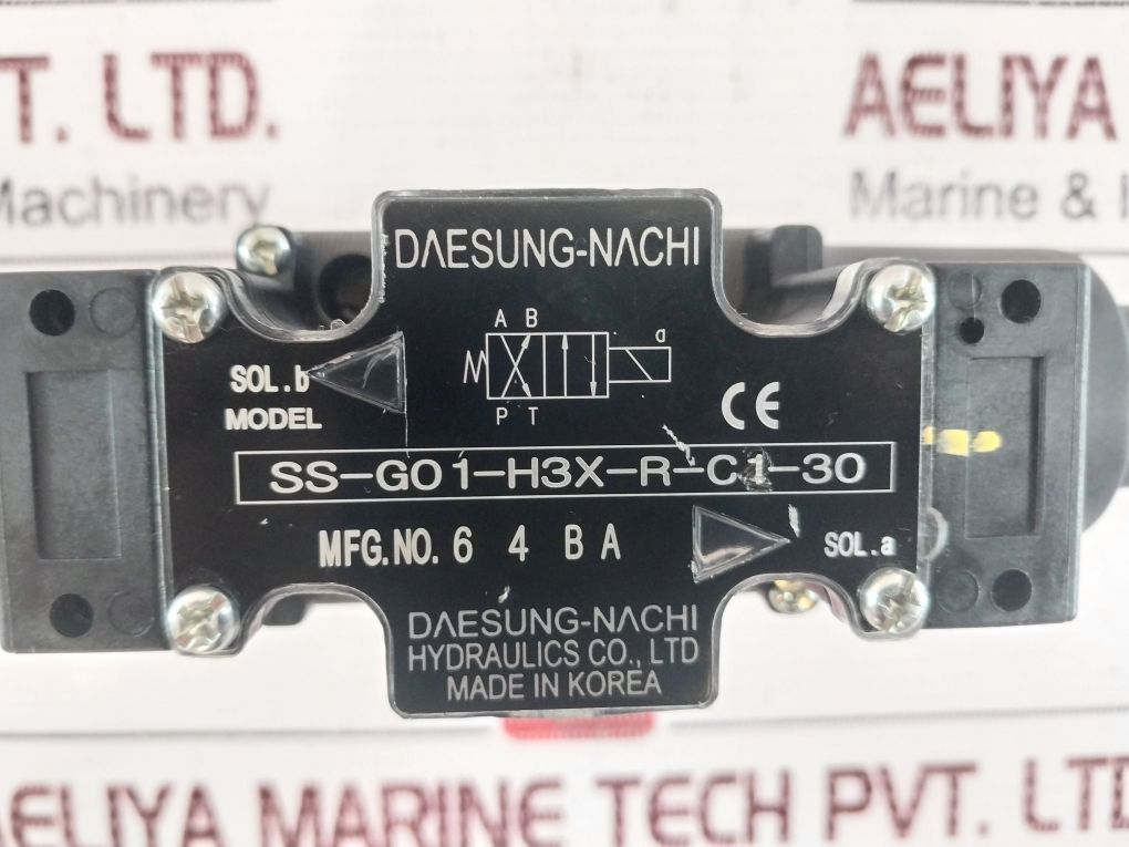 Daesung-nachi Ss-g0 1-h3X-r-c1-30 Solenoid Valve